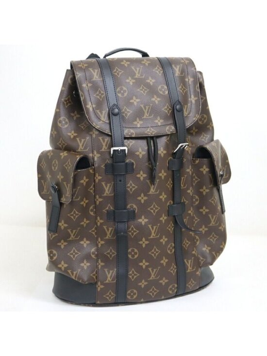 Louis Vuitton Christopher MM Backpack Monogram Macassar main image 5